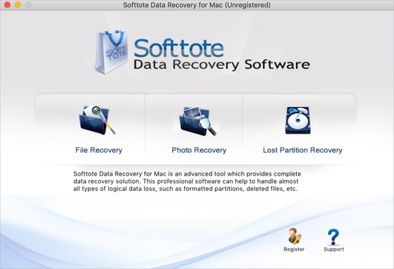 Recover deleted files without software mac